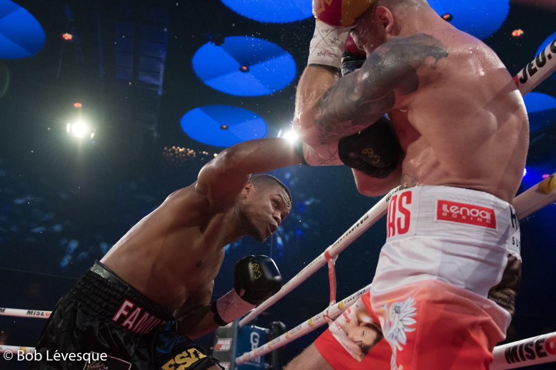 Eleider Alvarez s&rsquo;impose sur Norbert Dabrowski au Casino de&nbsp;Montréal