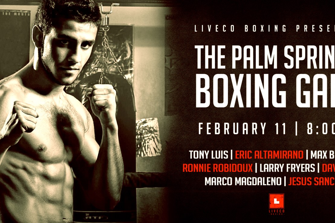 Tony Luis en action à Palm&nbsp;Springs